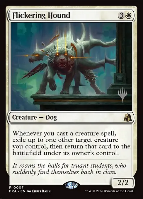 Flickering Hound - Foil