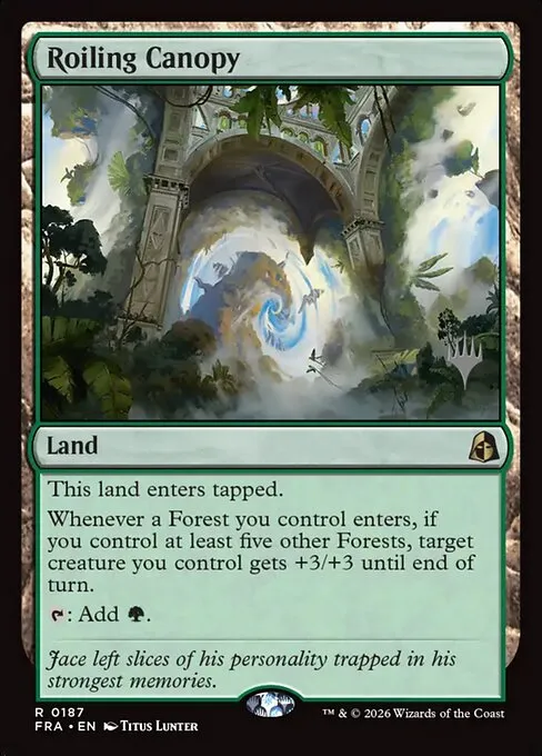 Roiling Canopy - Foil