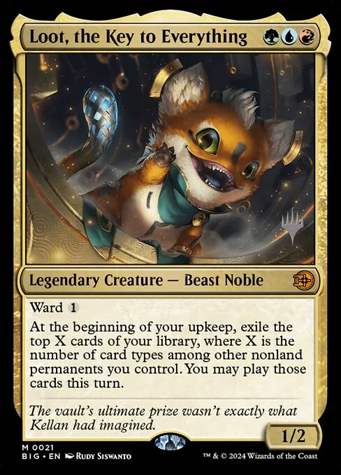 Loot, the Key to Everything - Foil
