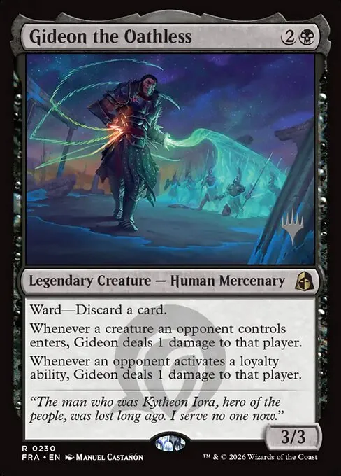 Gideon the Oathless - Foil