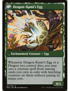 The Dragon-Kami Reborn // Dragon-Kami's Egg - Foil 2