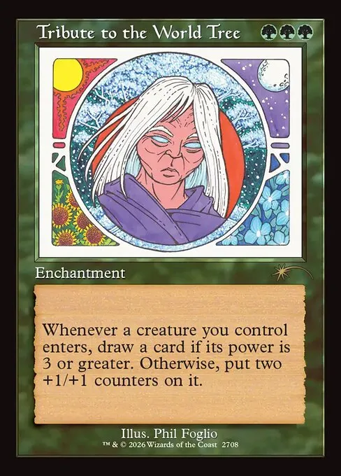 Tribute to the World Tree - Foil