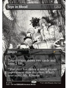 Sign in Blood - Foil