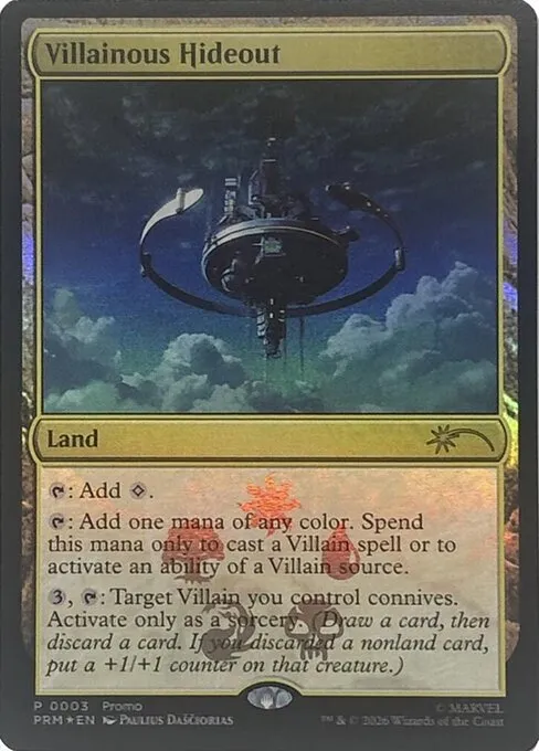 Villainous Hideout - Foil