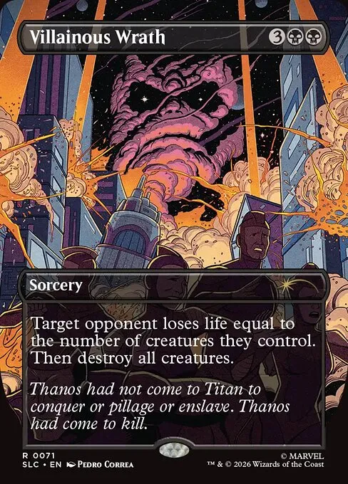 Villainous Wrath - Foil