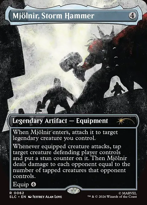 Mjölnir, Storm Hammer - Foil