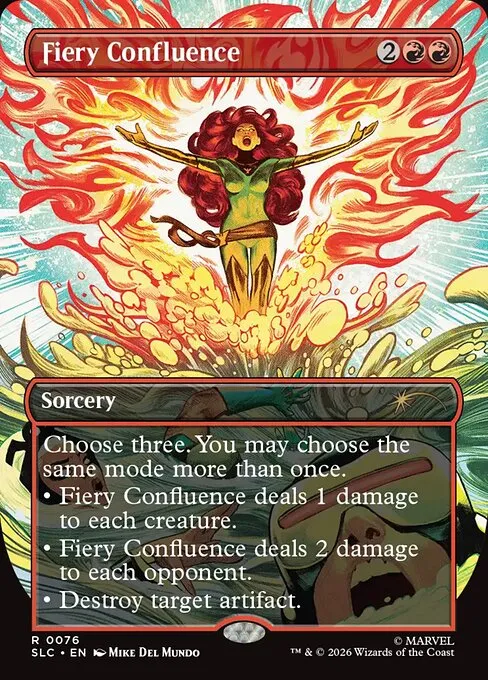 Fiery Confluence - Foil