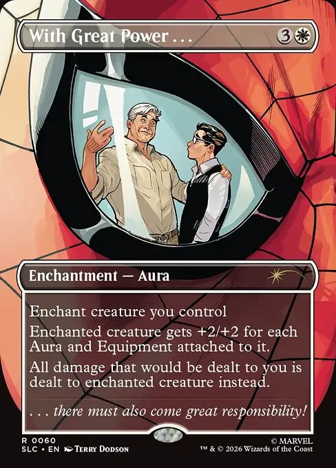 With Great Power . . . - Foil