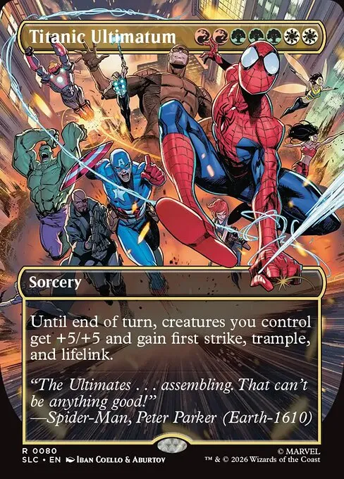 Titanic Ultimatum - Foil