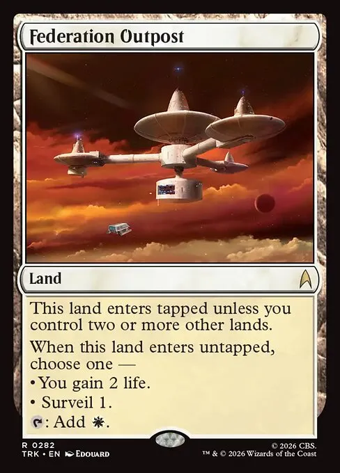 Federation Outpost - Foil