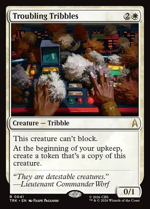 Troubling Tribbles - Foil