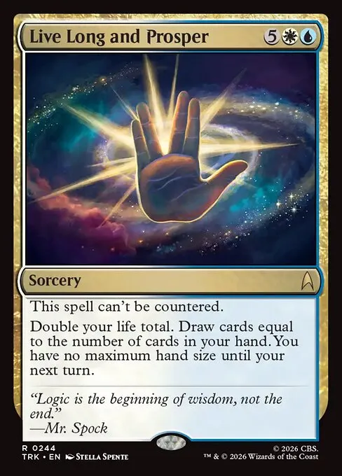 Live Long and Prosper - Foil
