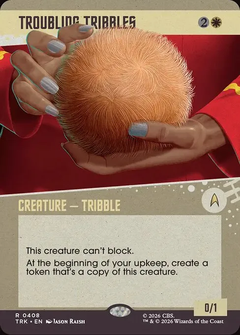 Troubling Tribbles - Foil