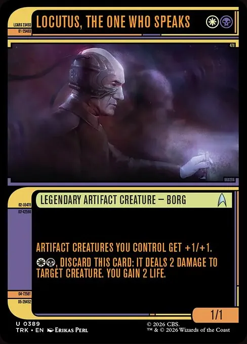 Locutus, the One Who Speaks - Foil