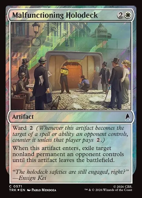 Malfunctioning Holodeck - Foil