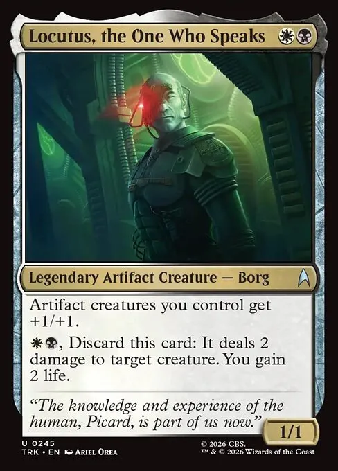 Locutus, the One Who Speaks - Foil