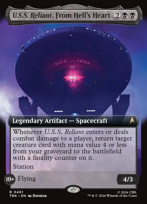 U.S.S. Reliant, From Hell's Heart