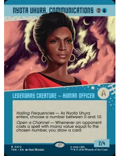 Nyota Uhura, Communications - Foil