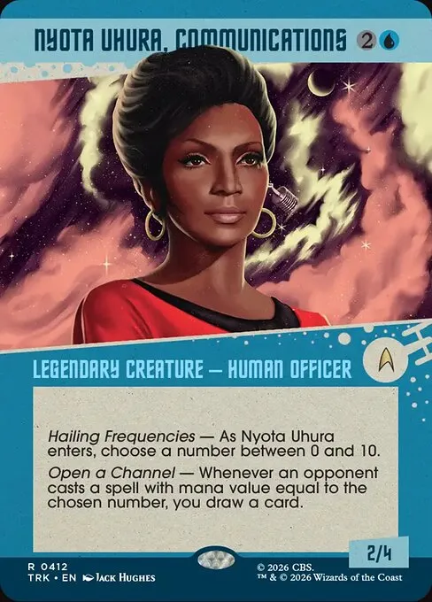 Nyota Uhura, Communications - Foil