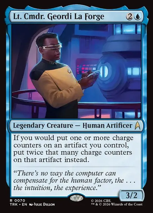 Lt. Cmdr. Geordi La Forge - Foil