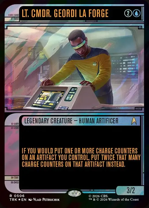 Lt. Cmdr. Geordi La Forge - Foil