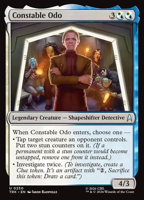 Constable Odo - Foil
