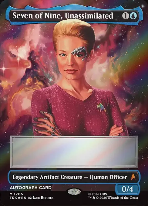 Seven of Nine, Unassimilated - Foil