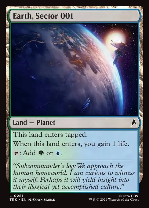 Earth, Sector 001