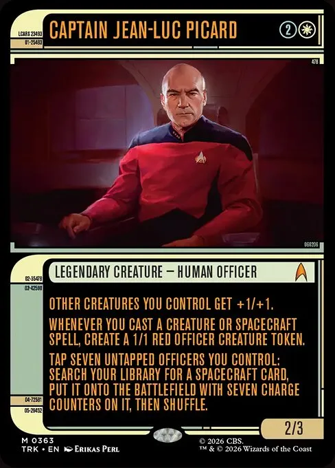 Captain Jean-Luc Picard - Foil