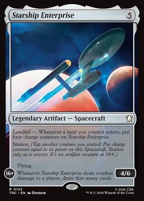 Starship Enterprise - Foil