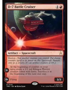 D-7 Battle Cruiser - Foil