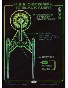 U.S.S. Discovery, at Black Alert