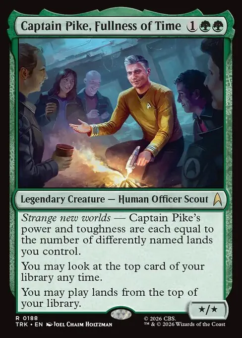 Captain Pike, Fullness of Time - Foil