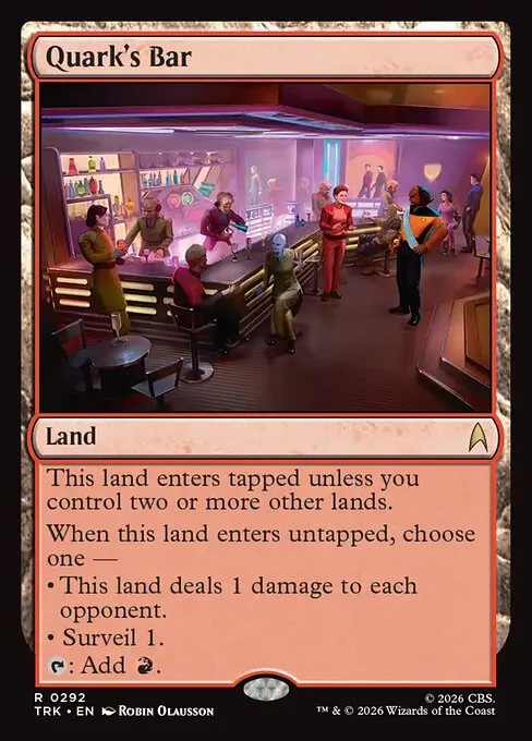 Quark's Bar - Foil