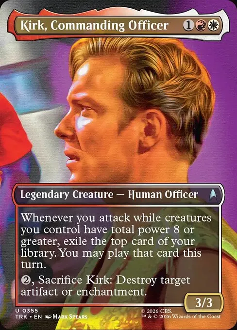 Kirk, Commanding Officer - Foil