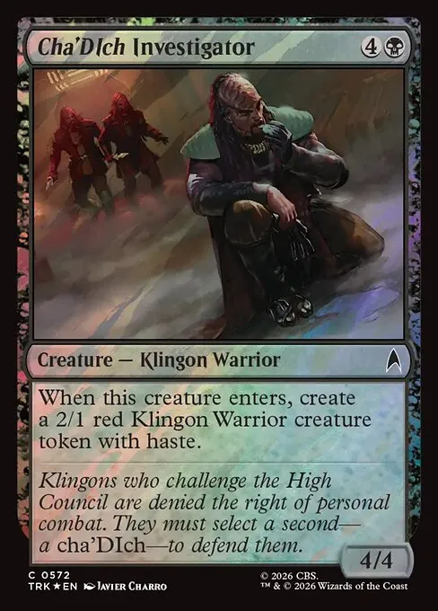 Cha'DIch Investigator - Foil