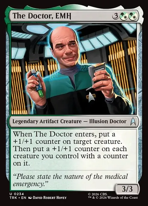 The Doctor, EMH - Foil