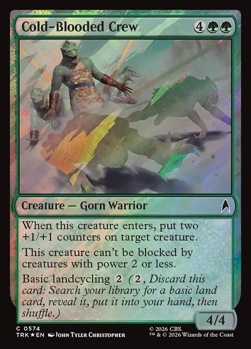 Cold-Blooded Crew - Foil