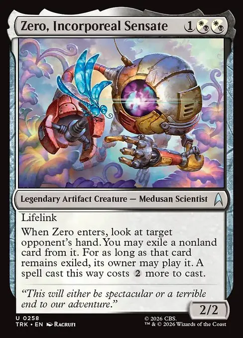 Zero, Incorporeal Sensate - Foil