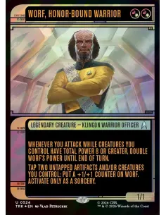 Worf, Honor-Bound Warrior - Foil