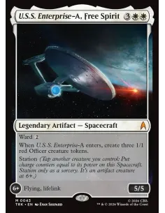 U.S.S. Enterprise-A, Free Spirit - Foil