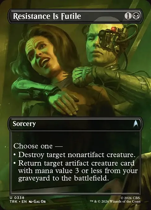 Resistance Is Futile - Foil