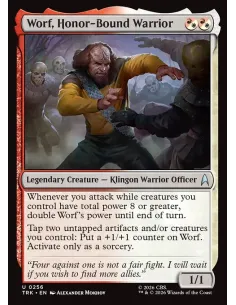 Worf, Honor-Bound Warrior - Foil