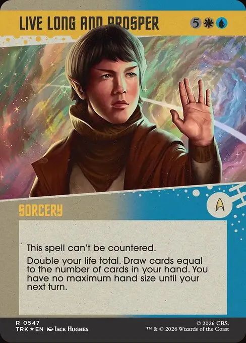 Live Long and Prosper - Foil