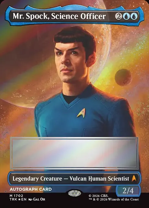 Mr. Spock, Science Officer - Foil