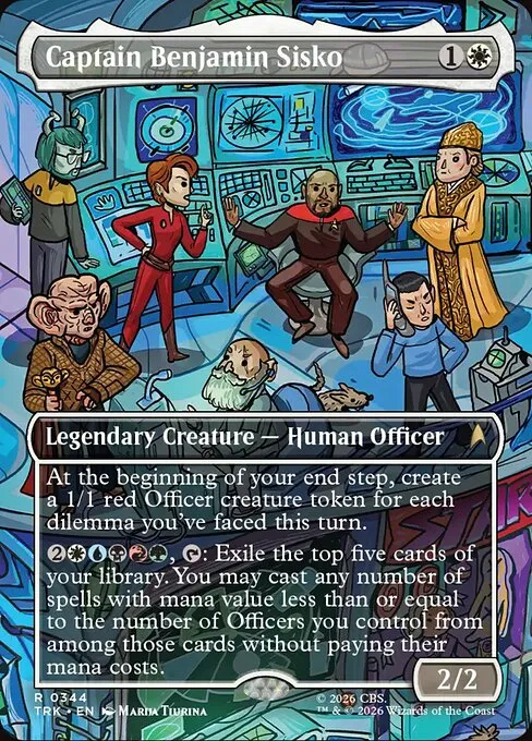 Captain Benjamin Sisko - Foil