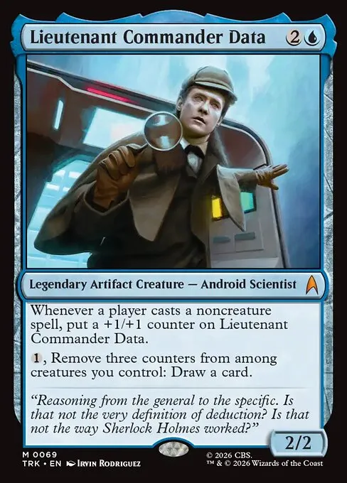 Lieutenant Commander Data