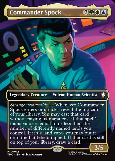Commander Spock - Foil