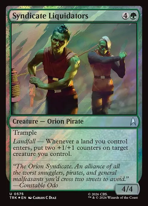 Syndicate Liquidators - Foil