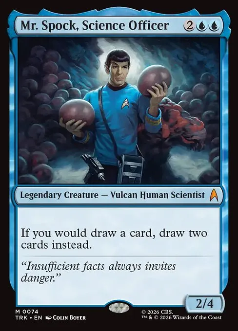 Mr. Spock, Science Officer - Foil